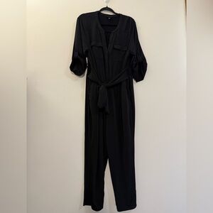 Torrid Jumpsuit with Waist Tie in Black -‎ 2X